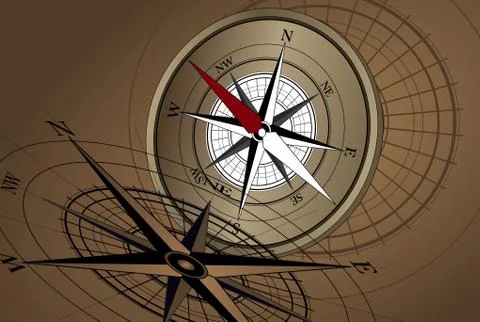 Compass Stock Illustration