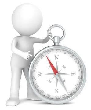 The Compass. Stock Illustration