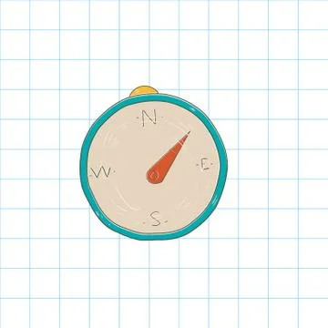 Compass Illustrazione stock