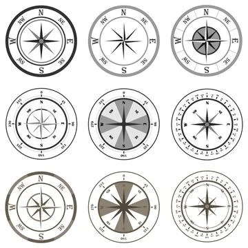 Compass Stock Illustration
