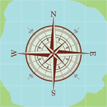 Compass illustration EPS Vector Free-02 Stock Illustration