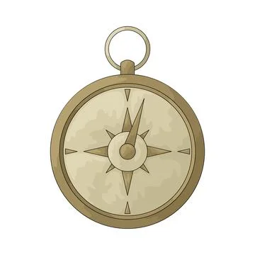 Compass illustration Stock Illustration