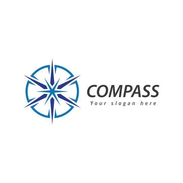 Compass illustration vector design 스톡 일러스트