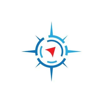 Compass illustration vector design Illustration