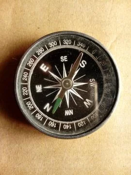 Compass isolated Stock Photos