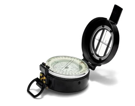 Compass isolated Stock Photos