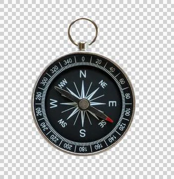 Compass isolated on transparent background Stock Illustration
