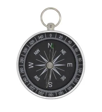 Compass isolated on white background with clipping path Stock Photos