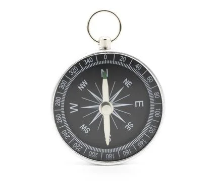 Compass isolated on white background Stock Photos