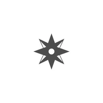 Compass logo icon design concept Stock Illustration
