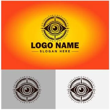 Compass logo icon vector art graphics for business brand app icon direction.. Stock Illustration