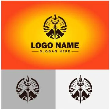 Compass logo icon vector art graphics for business brand app icon direction.. Stock Illustration