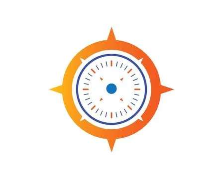Compass logo icon vector template compass logo icon vector template design... Stock Photos