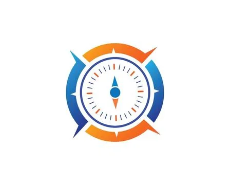 Compass logo icon vector template compass logo icon vector template design... Stock Photos