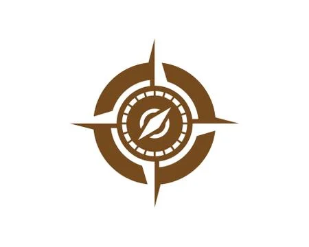 Compass Logo Stock Illustration