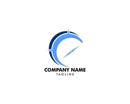 Compass Logo Template vector icon illustration design Stock Illustration