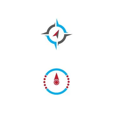 Compass Logo Template vector symbol Stock Illustration