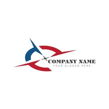 Compass Logo Template vector symbol 库存插图