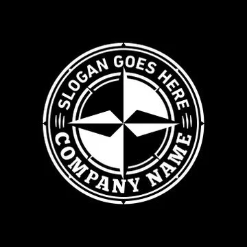 Compass logo. Vector and illustration. Stock Illustration