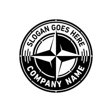 Compass logo. Vector and illustration. Stock Illustration