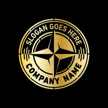 Compass logo. Vector and illustration. Stock Illustration