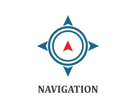 Compass logo vector tempate ilustration Stock Illustration