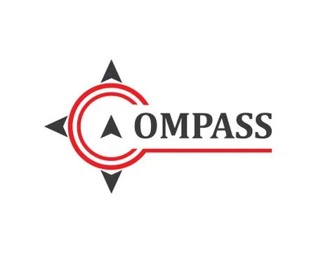 Compass logo vector tempate ilustration Stock Illustration