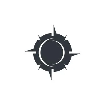 Compass logo vector template illustration Stock Illustration