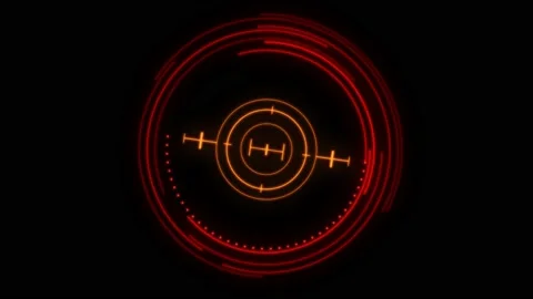 Compass Modern Art Design Element 库存影片 201326286