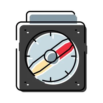 Compass navigating direction finding travel discovery journey Stock Illustration