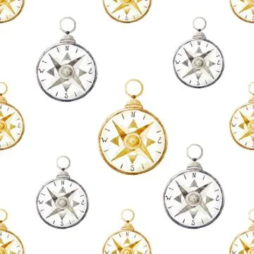 Compass pattern Stock Illustration