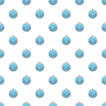 Compass pattern Illustrazione stock