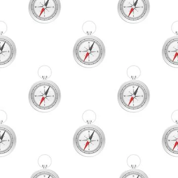 Compass pattern isolated on white background. Flat vector navigation symbol 스톡 일러스트