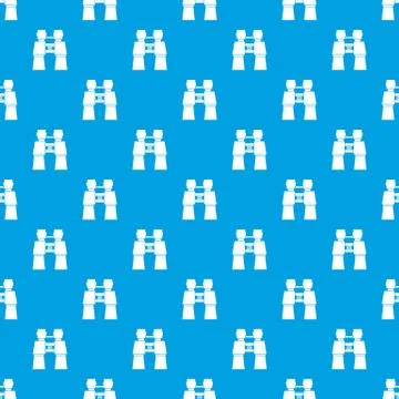 Compass pattern seamless blue Illustrazione stock