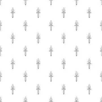 Compass pattern seamless Stock Illustration