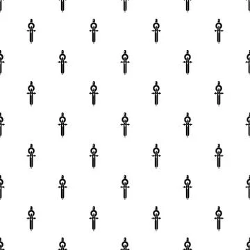 Compass pattern seamless Illustrazione stock