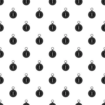Compass pattern seamless vector Illustrazione stock