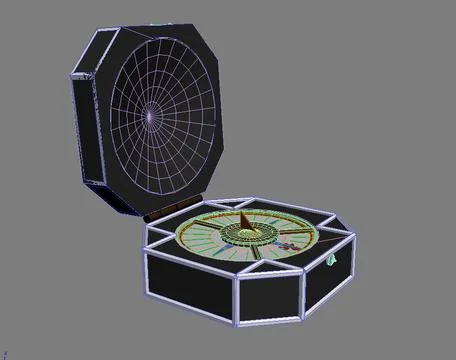 Compass pirates of the Caribbean 3D Model