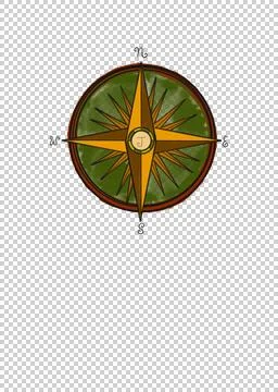 Compass Rose Stock Illustration