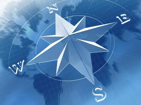 Compass rose Stock Photos