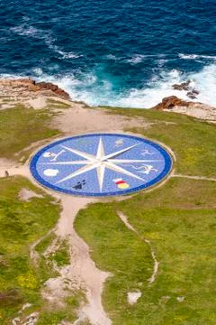 Compass rose Stock Photos