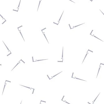 Compass saw glyph vector seamless pattern Stock Illustration