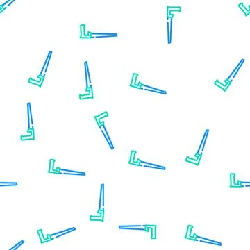 Compass saw vector seamless pattern Stock Illustration