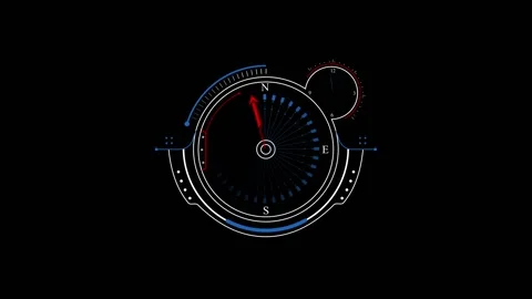 COMPASS - SH Stock Footage 171988318