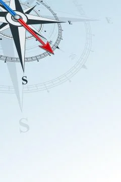 Compass southeast background vector illustration Ilustração Stock