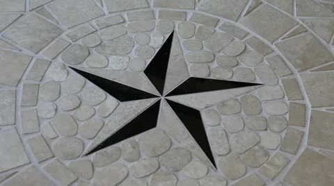 Compass Star Stock Footage 40807297