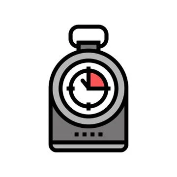 Compass tool color icon vector illustration Stock Illustration
