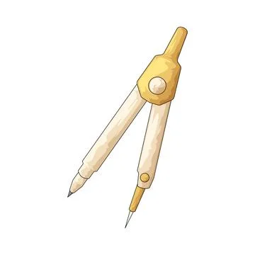Compass tool illustration Stock-Illustration