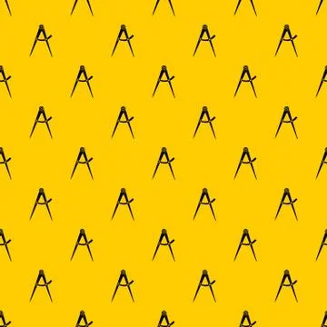 Compass tool pattern vector Stock Illustration