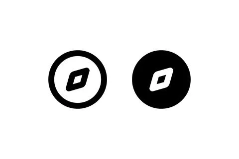 Compass. Vector icon design. Stock Illustration